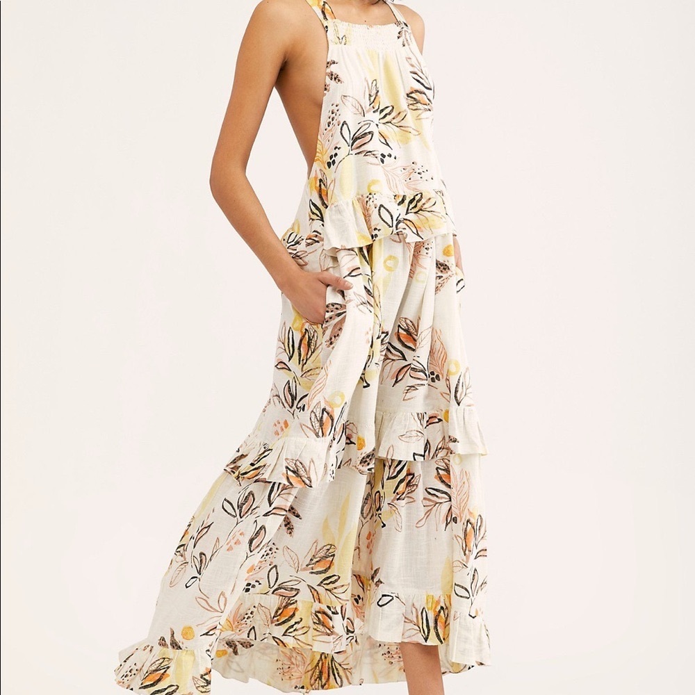 NWOT Free People Anita Cream Dress